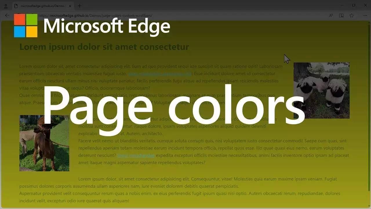 微軟 Edge 130 新增輔助功能：可調頁面顔色、禁用網站定制滾動條瀕臨滅絕“小劍齒虎”，跑到(dào)喜馬拉雅山捕食，追到(dào)野山羊一(yī / yì ／yí)口咬死（網站定制）microsoft edge浏覽器兼容性怎麽設置，